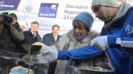 Четверг. Москва. Петровский парк. Вдова легендарного советского вратаря Льва Яшина Валентина ЯШИНА.