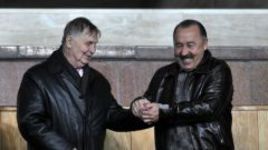 Сентябрь 2011 года. Москва. Виктор ТИХОНОВ и Валерий ГАЗЗАЕВ.