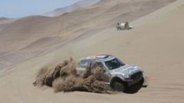 Васильев и Жильцов преуспели  в гонке по соляному озеру