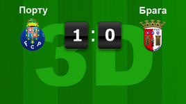 3D голы. "Порту" - "Брага" - 1:0 Лига Европы, финал