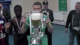 Видеорепортаж из раздевалки обладателей Кубка