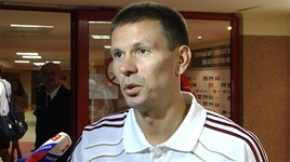 Интервью после матча Россия - Македония