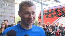 А.Березуцкий: "Матч с Уругваем - не главный"