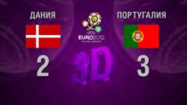 3D-голы. Дания - Португалия