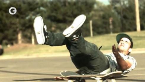 Skateboarding -   