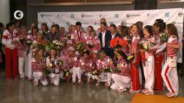 Самолет с чемпионами