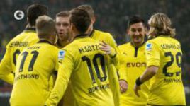 "Боруссия" взяла Леверкузен