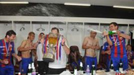 Чемпионская раздевалка ЦСКА