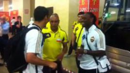 ЦСКА - "Анжи": под трибуной