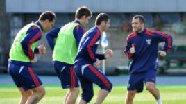 Капелло провёл тренировку на Петровском