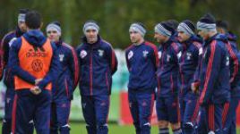 Сборная готовится к Люксембургу