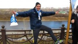 Прогулка по Тюмени с болельщиками "Зенита"