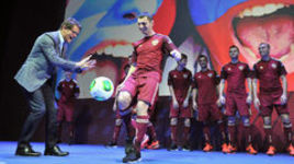 Сборная России примерила новую форму