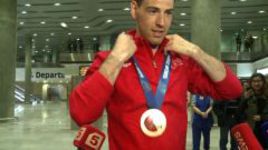 Петербург встретил Малышко цветами