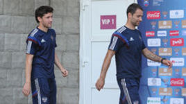 Широков и Жирков завершили тренировку раньше остальных