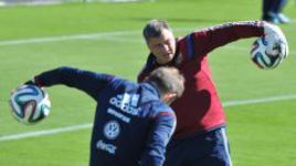 Как Овчинников тренирует вратарей сборной России