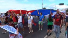 Как русские фанаты шли на Маракану