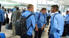 Дождь встретил "Зенит" в Португалии