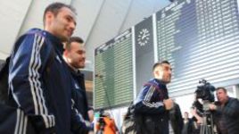 Сборная вылетела в Вену