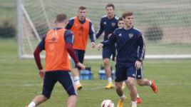 Сборная России опробовала австрийский газон