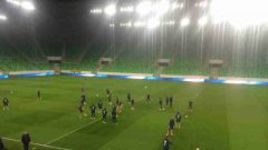 Задумчивый Капелло и тренировка России