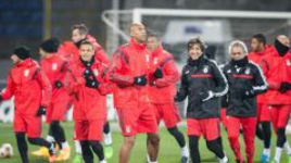 "Бенфика" тренируется в полном составе
