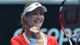 Макарова перед матчем с Шараповой