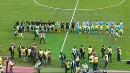 Суперкубок России. Стадион "Кубань" во время матча "Зенит" - ЦСКА