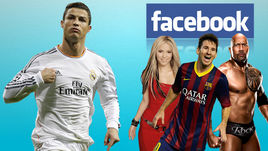 Криштиану Роналду популярнее Шакиры