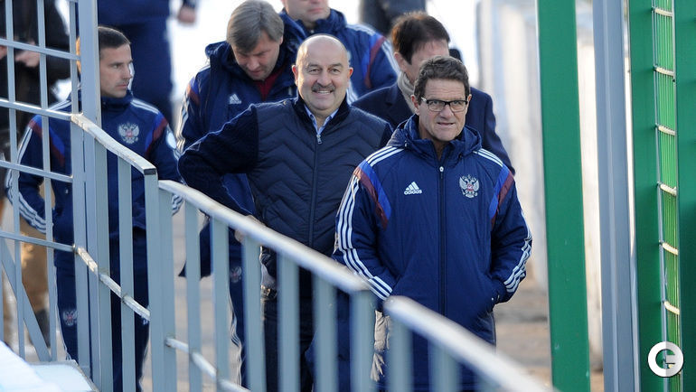 Черчесов встретился с Капелло в Новогорске