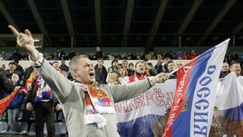 Россияне в Черногории сожгли флаг НАТО?