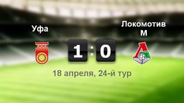 "Уфа" - "Локомотив" - 1:0
