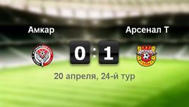 "Амкар" - "Арсенал" - 0:1