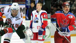 Федор МАЛЫХИН, Петри КОНТИОЛА и Николай ПРОХОРКИН.