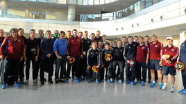 Четверг. Домодедово. Юношеская сборная России.