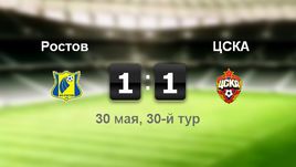 "Ростов" - ЦСКА - 1:1