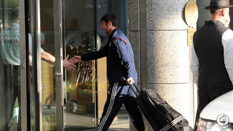 Игроки сборной России заселились в гостиницу