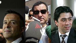 Жорже МЕНДЕШ, Киа ДЖУРАБЧАН и Мино РАЙОЛА.