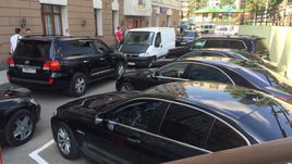 Автопарк членов исполкома РФС