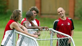 2005 год. Баковка. Владимир МАМИНОВ, ЛИМА, Дмитрий СЕННИКОВ и Олег ПАШИНИН (слева направо).