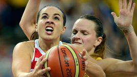 11 августа 2012. Лондон. Бэкки ХЭММОН в составе сборной России на Олимпийских играх.