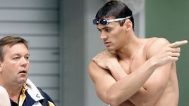 Август 2000 года. Сидней. Геннадий ТУРЕЦКИЙ и Александр ПОПОВ на Олимпийских играх.