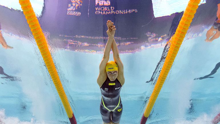 Сара СЬОСТРЕМ. Фото AFP