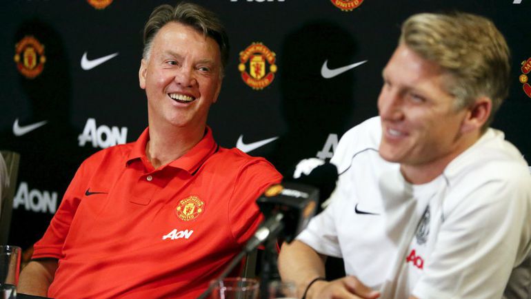 Луи ВАН ГАЛ нуждался в центральном полузащитнике мирового класса, и он заполучил Бастиана ШВАЙНШТАЙГЕРА. Фото REUTERS