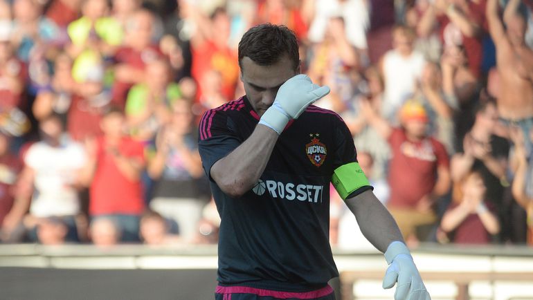 Игорь АКИНФЕЕВ: 29 матчей в Лиге чемпионов подряд с пропущенными голами. Фото AFP