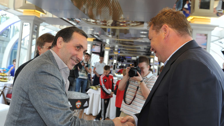 Евгений ГИНЕР и Леонид СЛУЦКИЙ. Фото Александр ФЕДОРОВ,