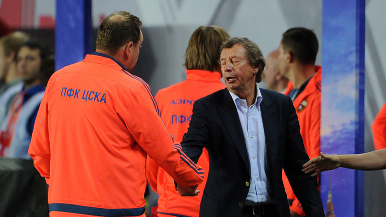 Леонид СЛУЦКИЙ и Юрий СЕМИН. Фото Алексей ИВАНОВ,