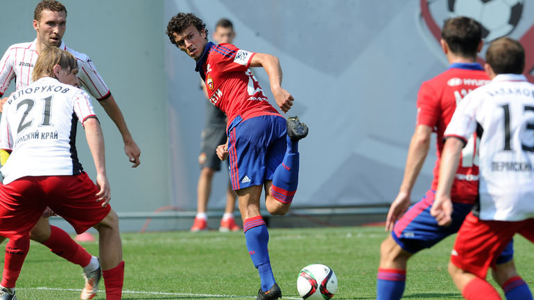 От игры Романа ЕРЕМЕНКО в ЦСКА зависит многое. Фото Алексей ИВАНОВ,