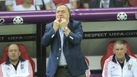 16 июня 2012 года. Варшава. Россия – Греция – 0:1. Дик АДВОКАТ в последнем матче у руля сборной России.