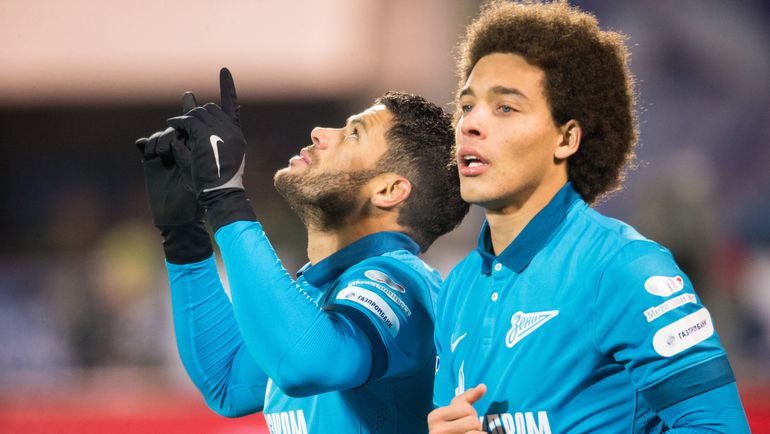 ХАЛК и Аксель ВИТСЕЛЬ. Фото Вячеслав ЕВДОКИМОВ/ФК